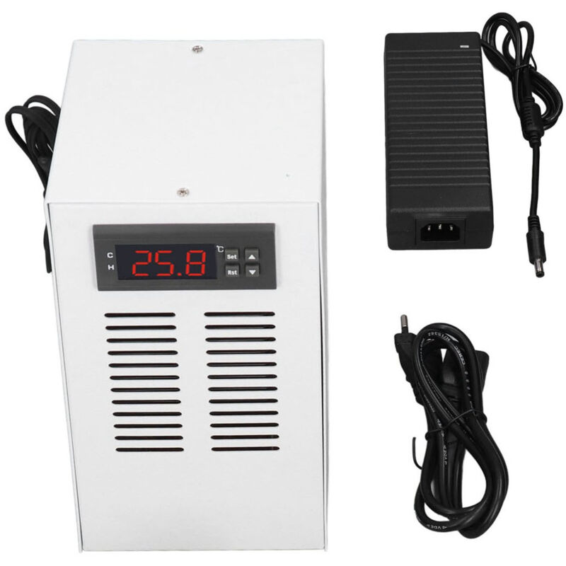 foto del prodotto eosnow dispositivo di raffreddamento dell acqua per acquario da 72 w, sistema di raffreddamento per acquario da 3 l min, 30 35 db, a basso rumore,