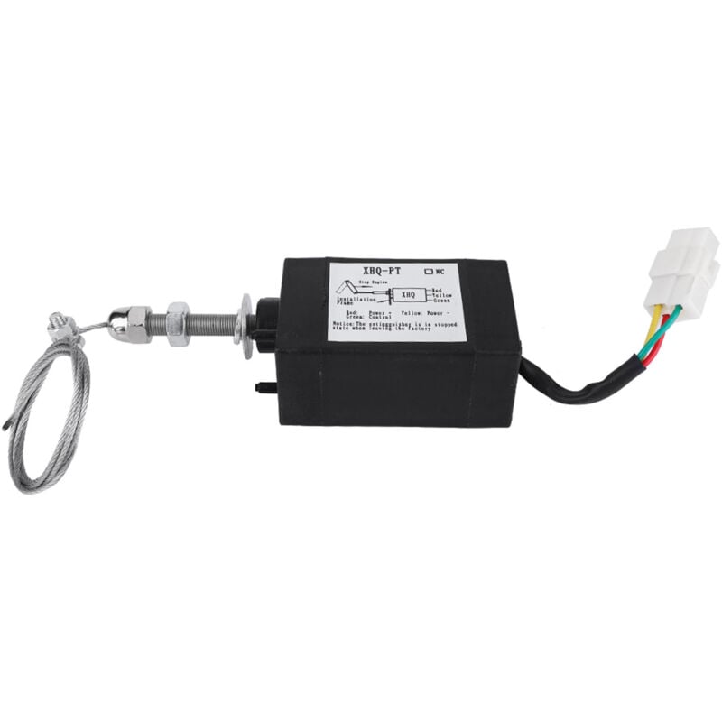 foto del prodotto eosnow elettrovalvola di arresto del dispositivo di spegnimento della fiamma del motore diesel cc 12 24 v 12 v 