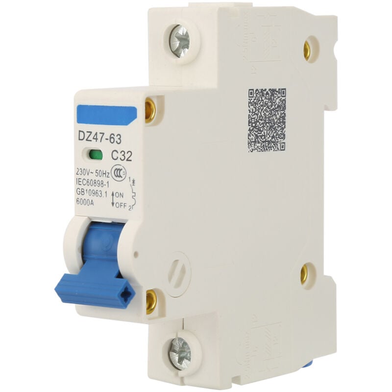 foto del prodotto eosnow interruttore automatico miniaturizzato a 1 polo dz47 63 230 v ca 32 a 