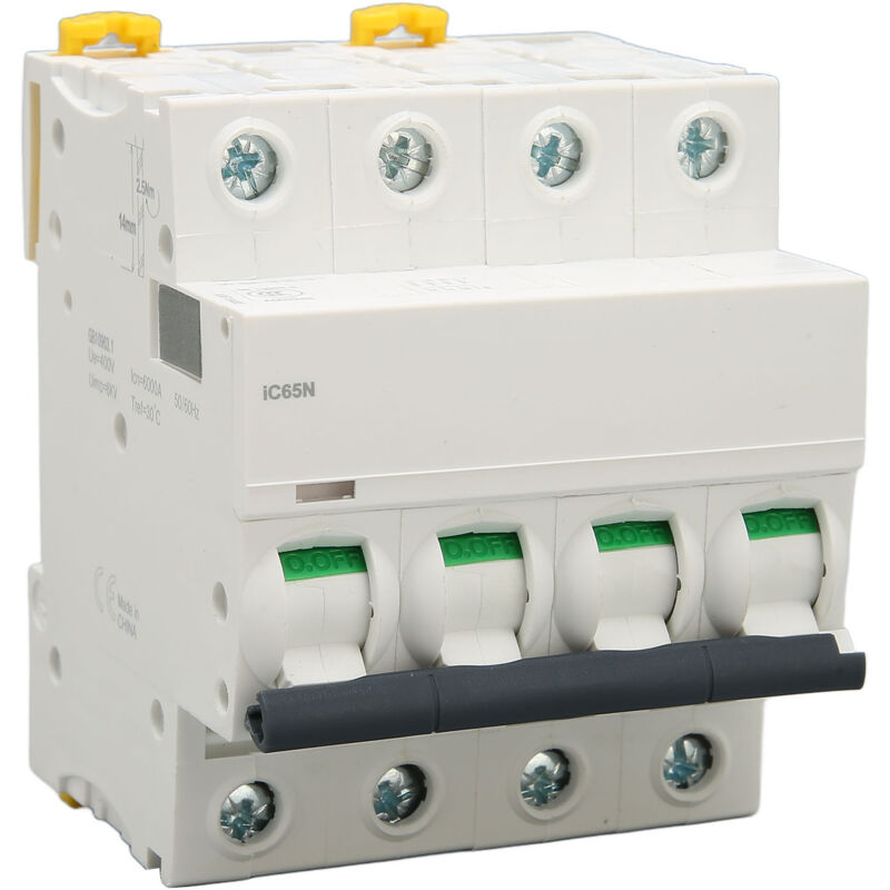 foto del prodotto eosnow interruttore automatico miniaturizzato pa66 custodia ignifuga 4p interruttore automatico per edifici commerciali ac 400 v 20 a