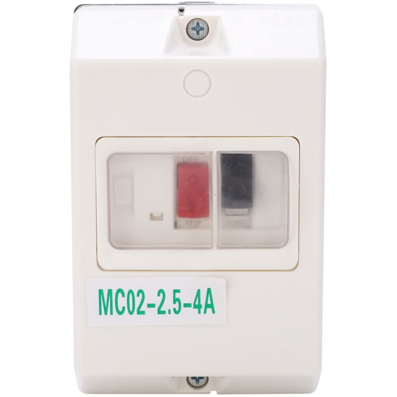 foto del prodotto eosnow interruttore di protezione del motore interruttore di protezione elettrico impermeabile mc02 2.5 4a 220 v 380 v