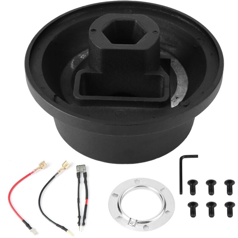foto del prodotto eosnow kit adattatore a sgancio rapido per mozzo volante per auto per ford fiesta focus mondeo mustang