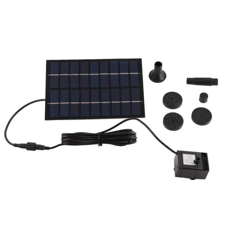 foto del prodotto eosnow kit di irrigazione per giardino domestico con pompa per fontana alimentata a pannello solare