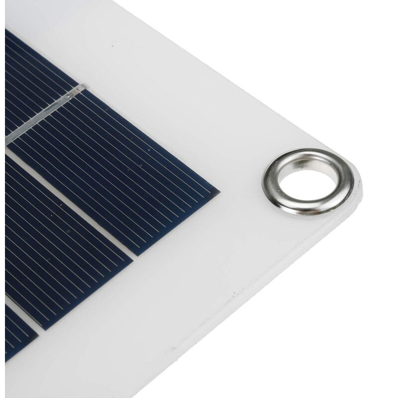 foto del prodotto eosnow kit pannello solare flessibile portatile da 20 w interruttore 12 v scheda di interfaccia di ricarica usb con celle impermeabili controller