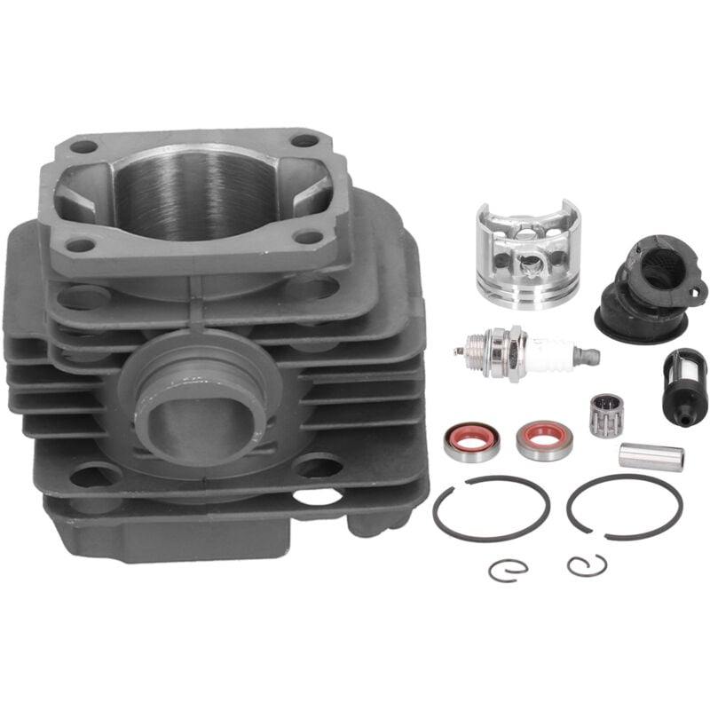 foto del prodotto eosnow kit pistone cilindro da 40 mm con set paraolio candela per motosega stihl 020 020t ms200 ms200t