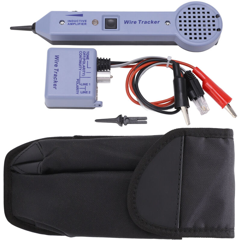 foto del prodotto eosnow kit tester per tracciamento cavi di rete rilevatore toner cavo amplificatore a induzione regolabile audio