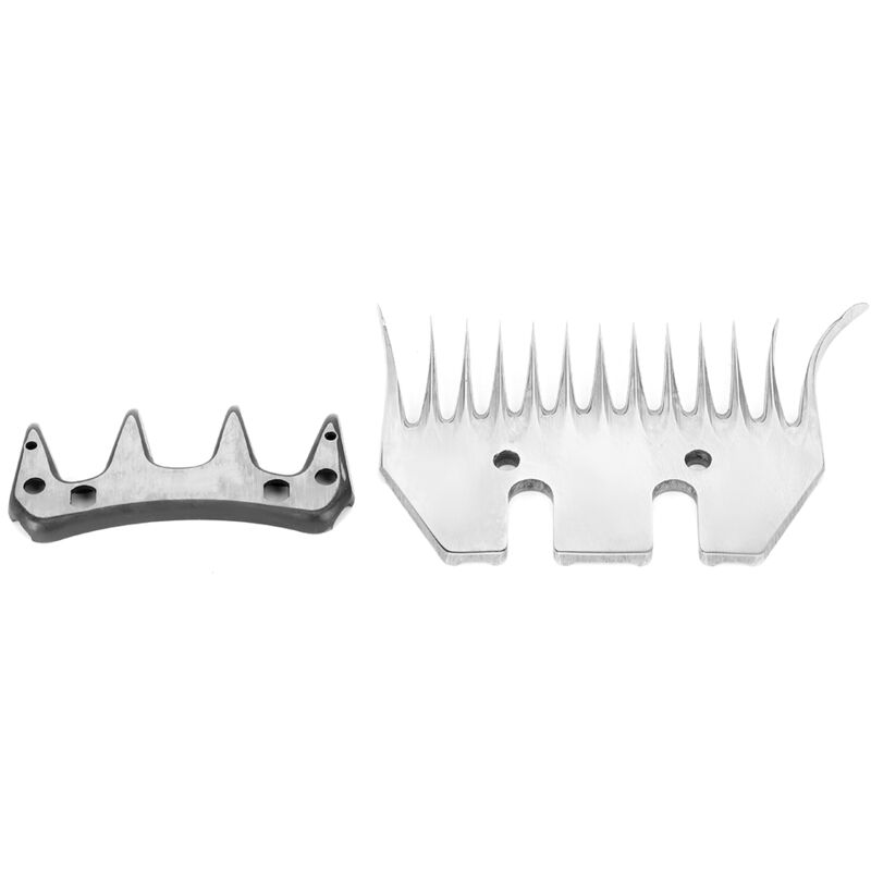 foto del prodotto eosnow lama per tosatrice per pecore in acciaio inossidabile lama ad alta durezza per taglio di ricambio per cesoia 13 denti curvi lama