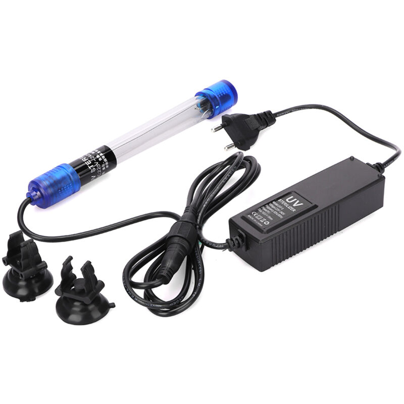 foto del prodotto eosnow lampada sterilizzatrice uv impermeabile che uccide i batteri per acquario 13w