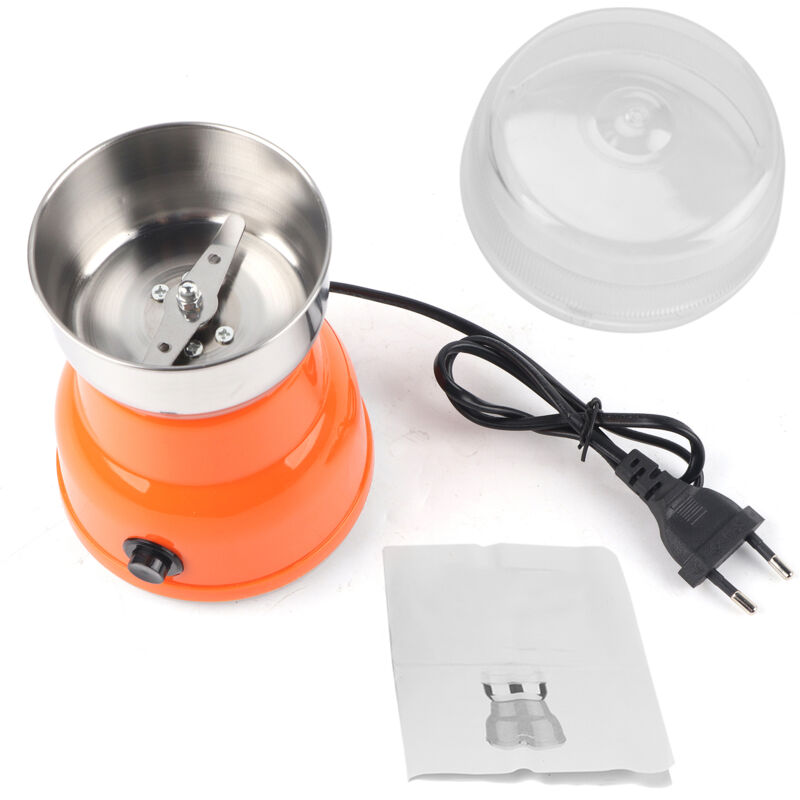 foto del prodotto eosnow macinacaff elettrico per uso domestico, noci, cereali, fagioli, erbe, spezie, macinazione, spina 220v ue