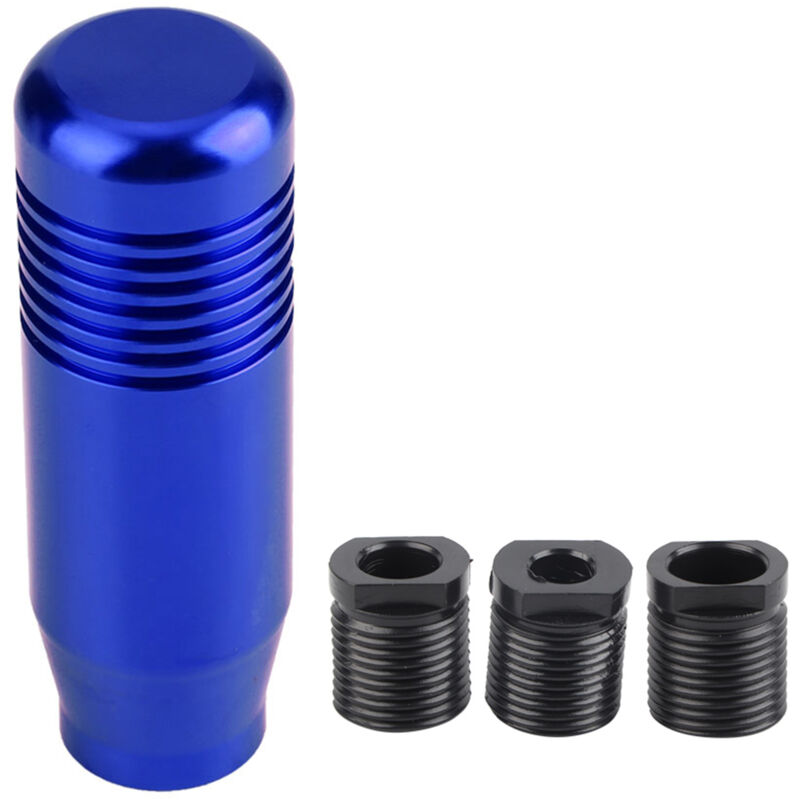 foto del prodotto eosnow maniglia del cambio manuale per auto in lega di alluminio, testa del cambio da 8,5 cm per honda blue