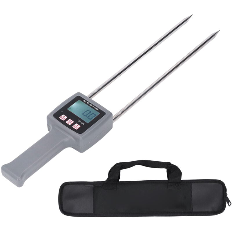 foto del prodotto eosnow misuratore di umidit per fieno custodia in abs display digitale tester di umidit per fieno portatile multifunzionale portatile
