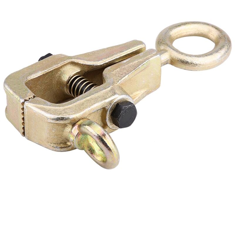 foto del prodotto eosnow morsetto autoserrante per telaio autoserrante a 2 vie superiore e diritto da 5 tonnellate. morsetto per riparazione carrozzeria automatica