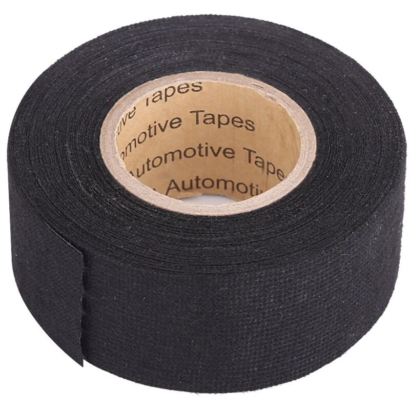 foto del prodotto eosnow nastro per cablaggio automobilistico in feltro anti cigolio multiuso autoadesivo 32 mm x 11,5 m