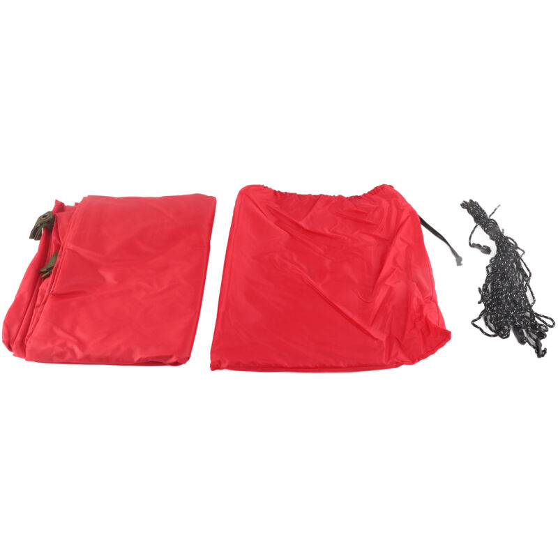 foto del prodotto eosnow new sand parasole vela protezione solare rettangolo poliestere tenda a baldacchino giardino esterno patio 34m rosso
