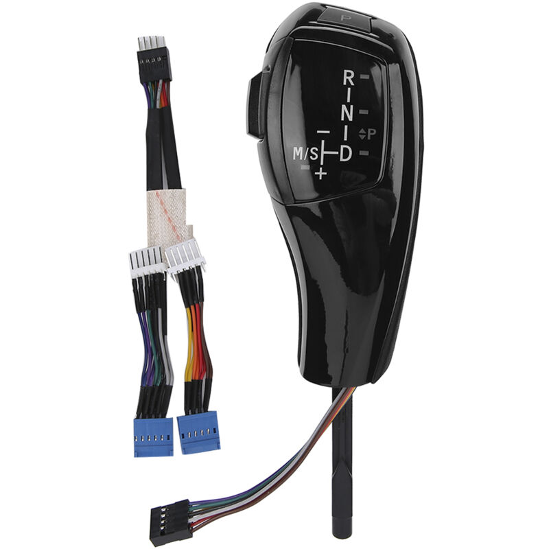 foto del prodotto eosnow per f30 style lhd kit di retrofit pomello cambio automatico led per bmw e90 e92 e84 e89jet nero