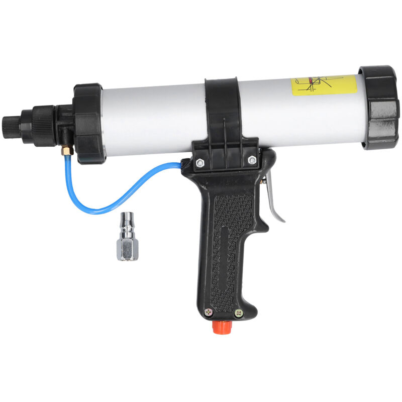foto del prodotto eosnow pistola per calafataggio pneumatica pistole per colla pneumatica professionale con regolatore di pressione dell aria