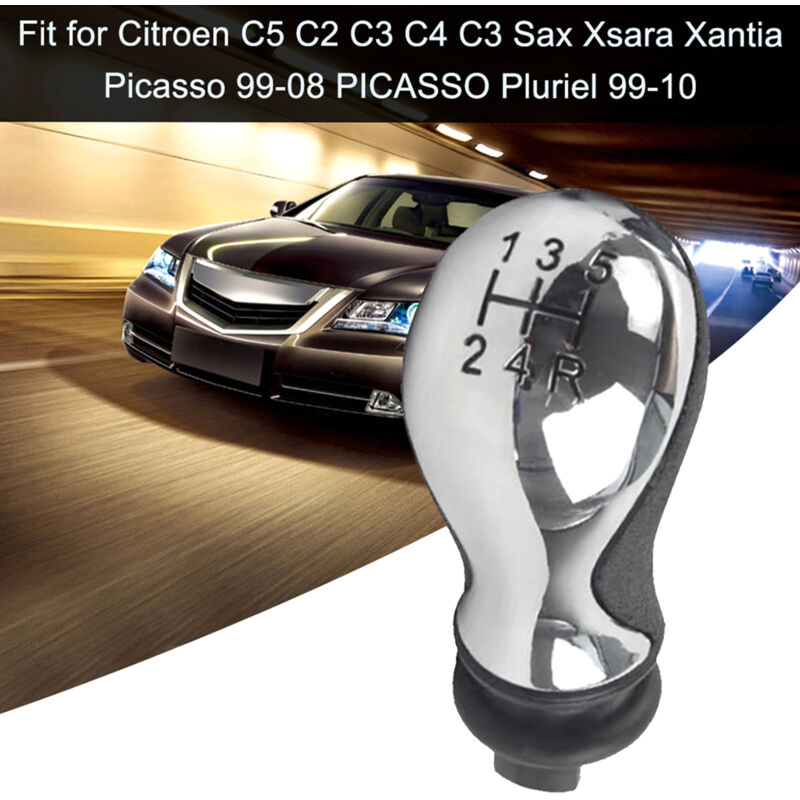 immagine 0 del prodotto eosnow pomello del cambio per auto, ricambio manuale a 5 velocit per citroen c5 01 08 xsara picasso 99 08