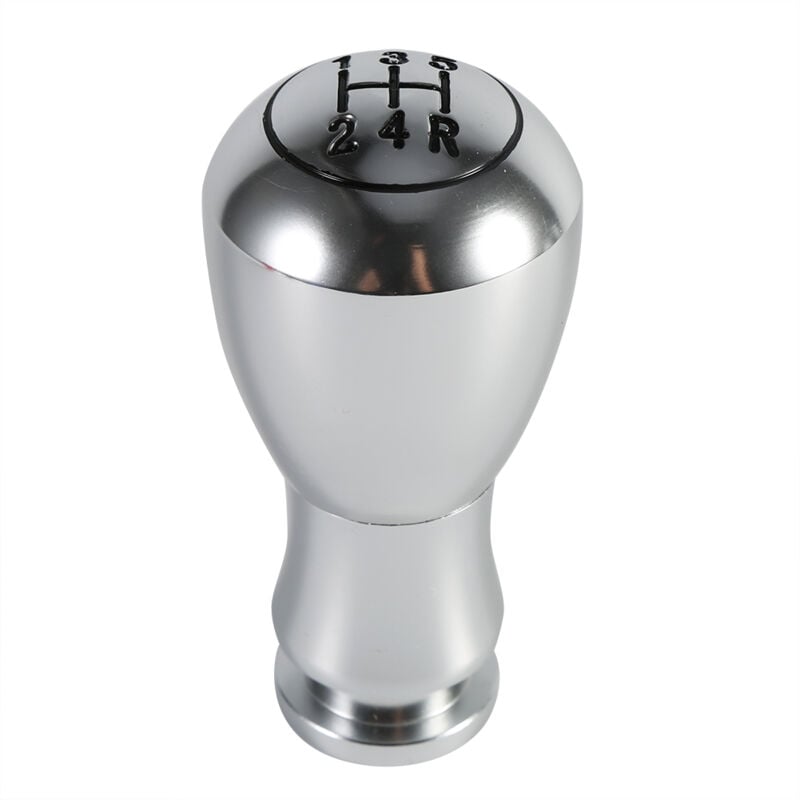 foto del prodotto eosnow pomello leva cambio manuale automatico universale per auto a 5 velocit , colore argento