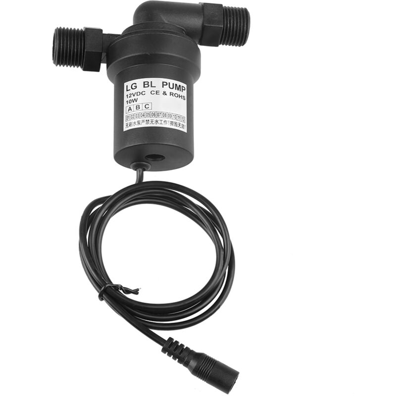 foto del prodotto eosnow pompa ad acqua solare ad alta temperatura senza spazzole cc 12v 10w per pompaggio di circolazione