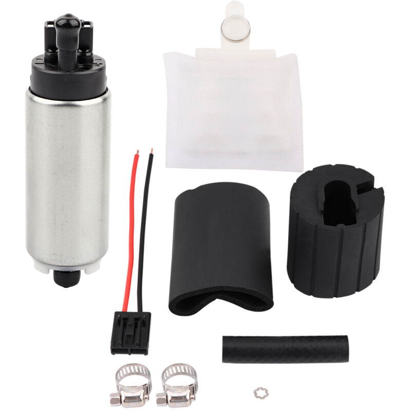 foto del prodotto eosnow pompa del carburante elettrica universale ad alta pressione nel serbatoio da 255 lph con kit di installazione gss342