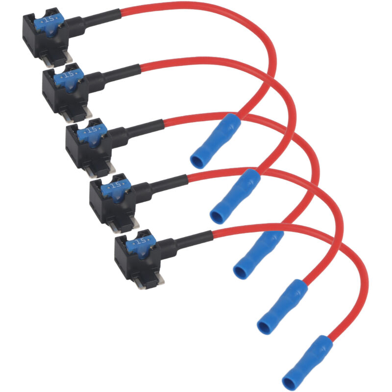 foto del prodotto eosnow portafusibili micro mini blade per adattatore per rubinetto fusibile per auto da 5 pezzi