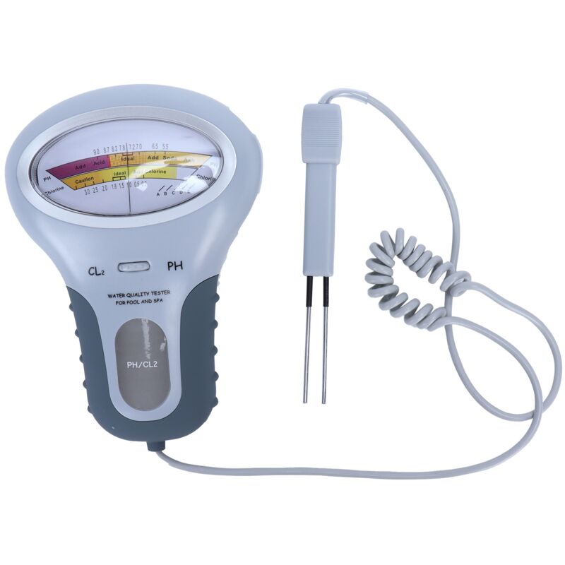 foto del prodotto eosnow portatile 2 in 1 di qualit dell acqua ph e cloro tester metro per tester per la piscina spa della piscina