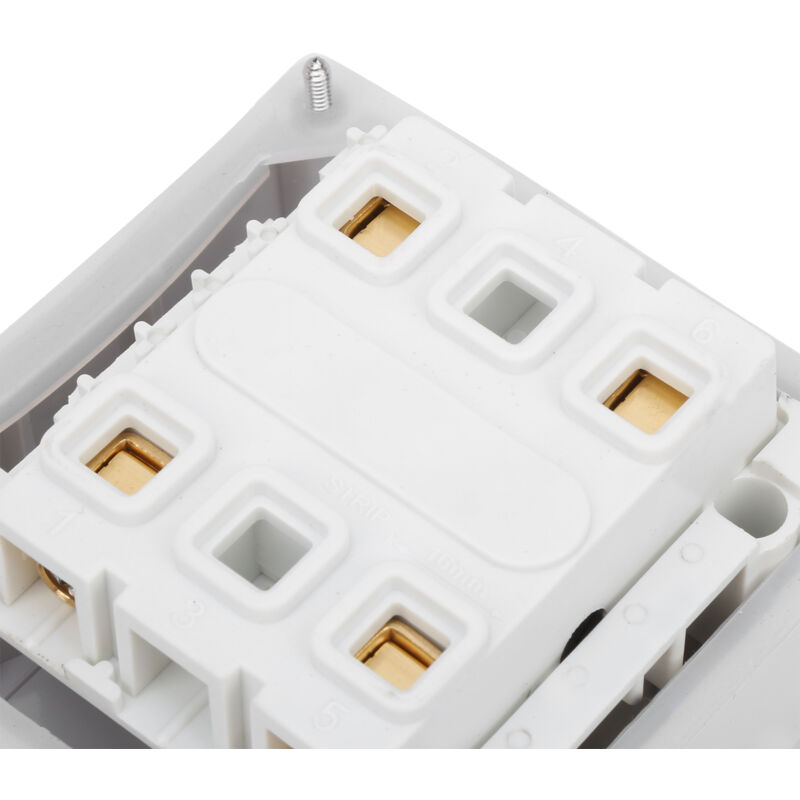 foto del prodotto eosnow presa per interruttore impermeabile da esterno isolamento antipolvere pulsanti e indicatori rotanti onoff 250 v 2p20a 