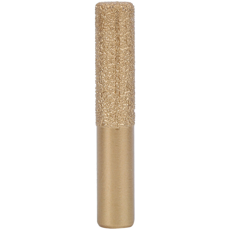 foto del prodotto eosnow punte per fresa diamantate codolo dritto brasato dorato per coltello per cucitura in marmo pietra di quarzo 12,7 x 13,5 75 mm
