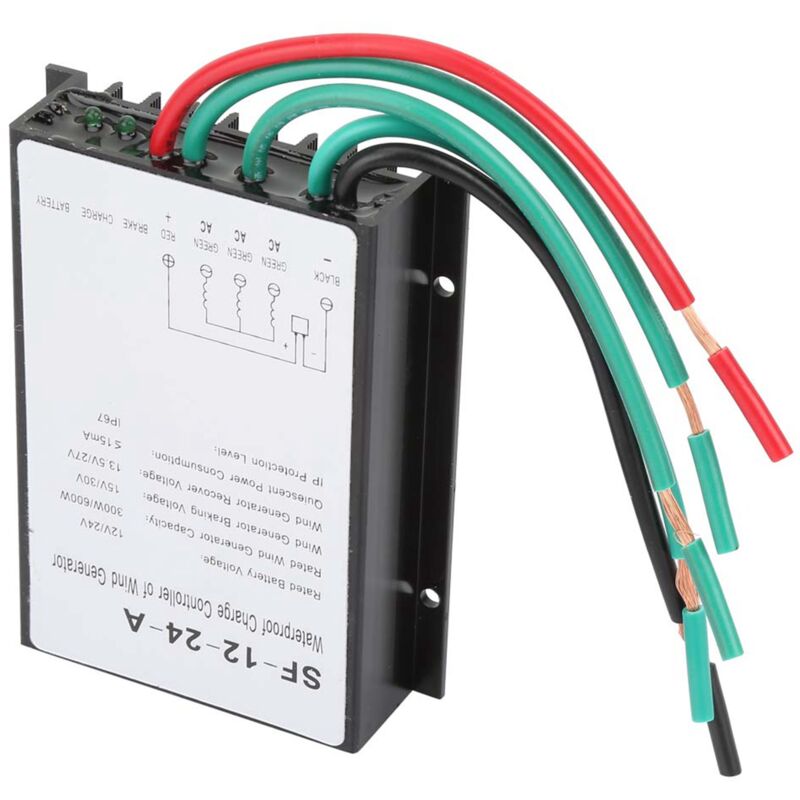 foto del prodotto eosnow regolatore di carica per generatore eolico impermeabile 12v 24v 300w 600w