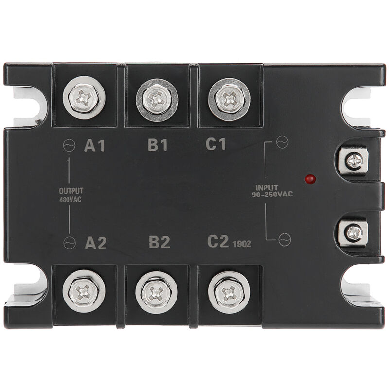foto del prodotto eosnow rel a stato solido trifase, prestazioni stabili tsr 40aa h ssr, lunga durata ac ac per dispositivi di interfaccia periferica del computer,