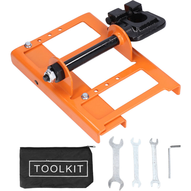foto del prodotto eosnow segheria a catena arancione mini portatile ben realizzata, resistente all usura, a lunga durata