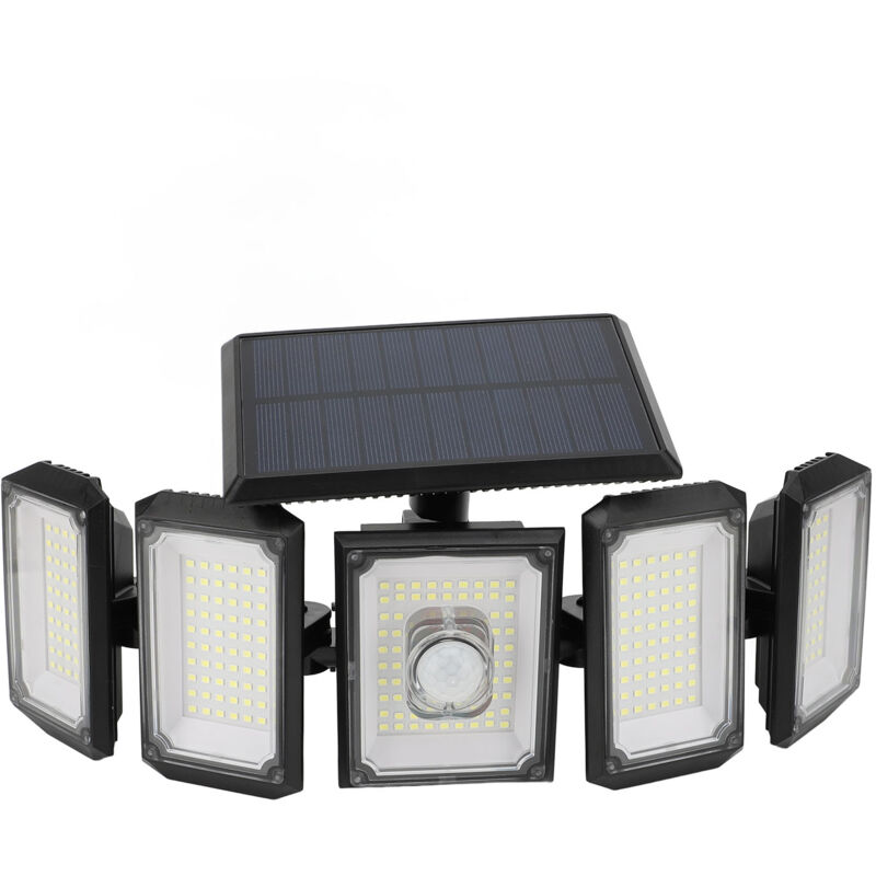 foto del prodotto eosnow sensore di movimento per esterni con luce solare a 300 garage muro con telecomando ip65 waterproof 1pc