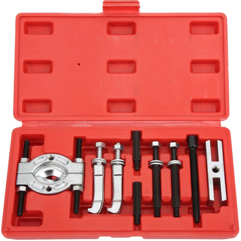 foto del prodotto eosnow set di estrattori per separatori di cuscinetti da 9 pezzi kit di strumenti per la rimozione di cuscinetti portatili splitter per cuscinetti