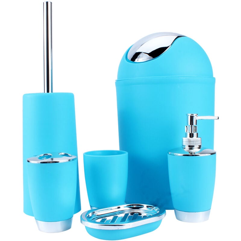 foto del prodotto eosnow set di piatti, set da bagno multifunzione per la protezione ambientale 6 in 1 per la casa