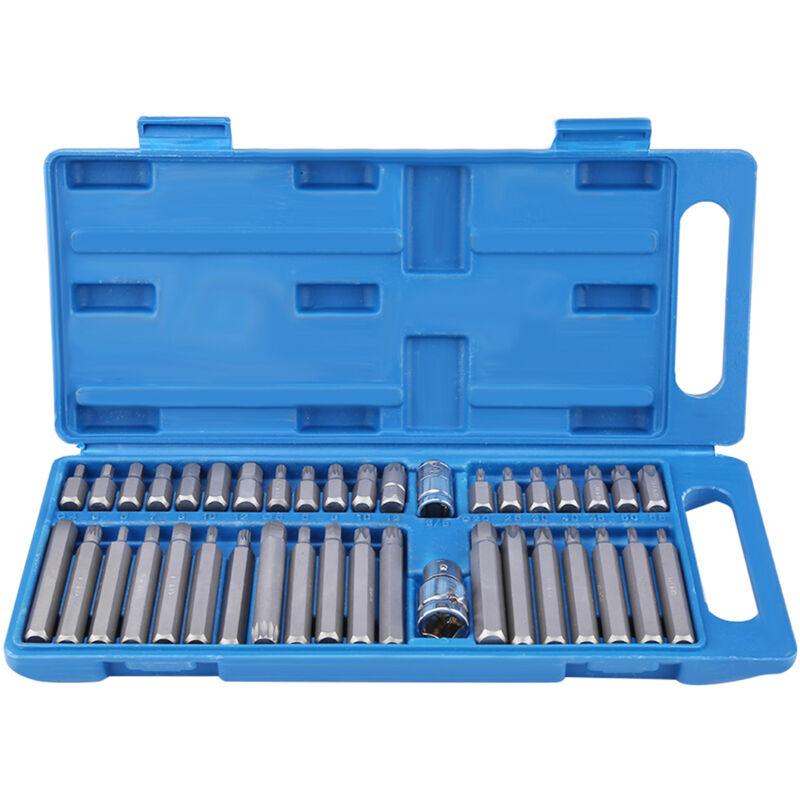 foto del prodotto eosnow set di punte scanalate torx a stella esagonale, comode per mantenere una forte flessibilit per l attivit 