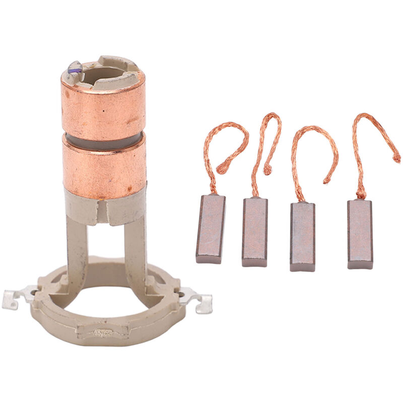 foto del prodotto eosnow set di spazzole per anelli di contatto dell'alternatore kit di riparazione del generatore 230090 sostituzione per valeo