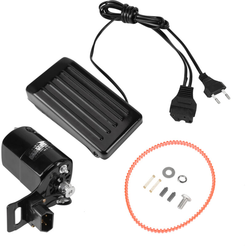 foto del prodotto eosnow set motore a pedale, set macchina per cucire con controllo cinghia a spazzola in carbone ad alta velocit per accessori macchine