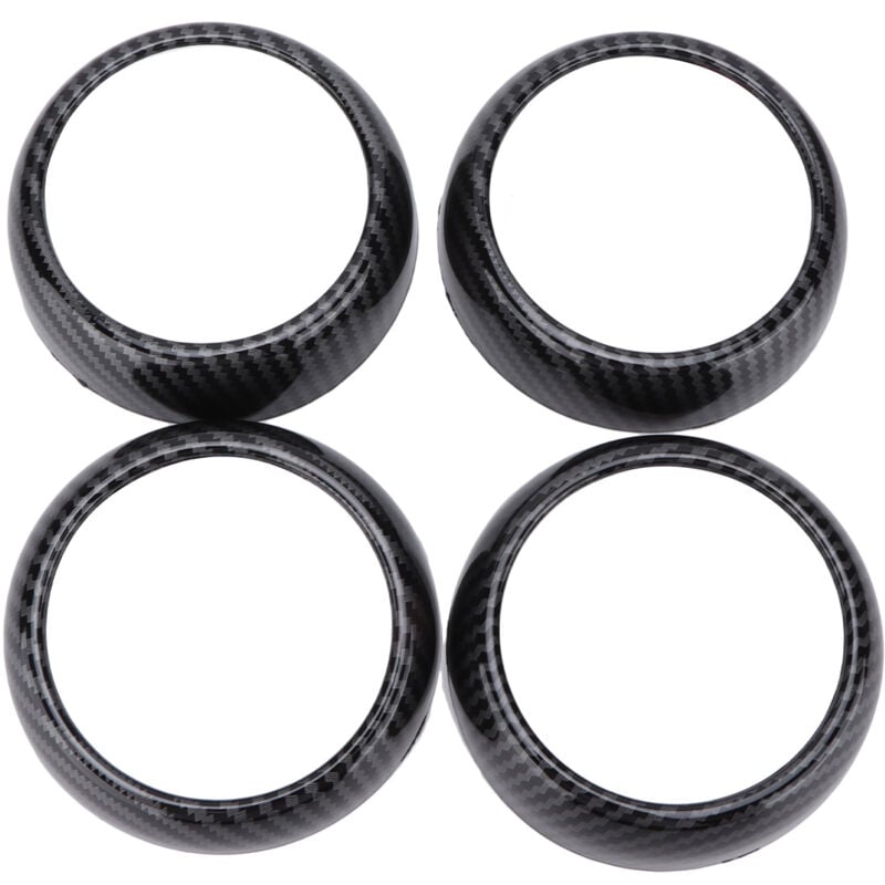 foto del prodotto eosnow sostituzione delle finiture delle coperture delle bocchette dell aria in fibra di carbonio per smart fortwo forfour 453 2015 2021
