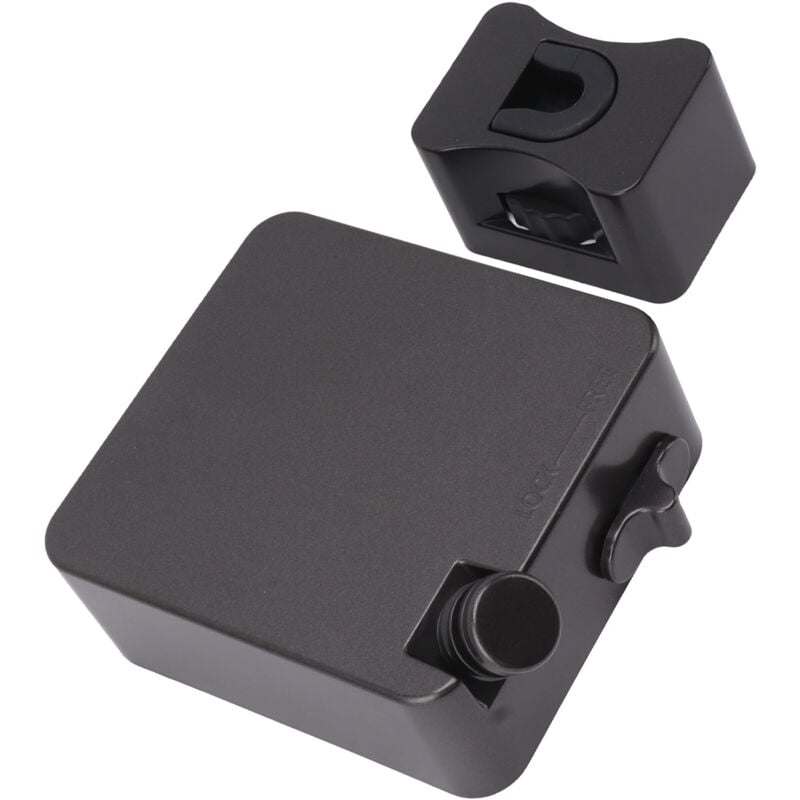 foto del prodotto eosnow stendibiancheria retrattile corda per stendere retrattile regolabile in acciaio inossidabile 304 resistente 9026b nero