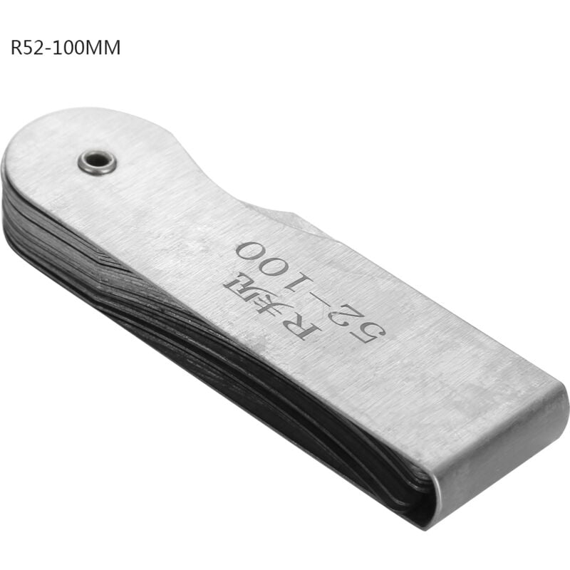foto del prodotto eosnow strumento di misurazione convesso concavo interno esterno per raccordo per raggio in acciaio inossidabile r52 100mm 