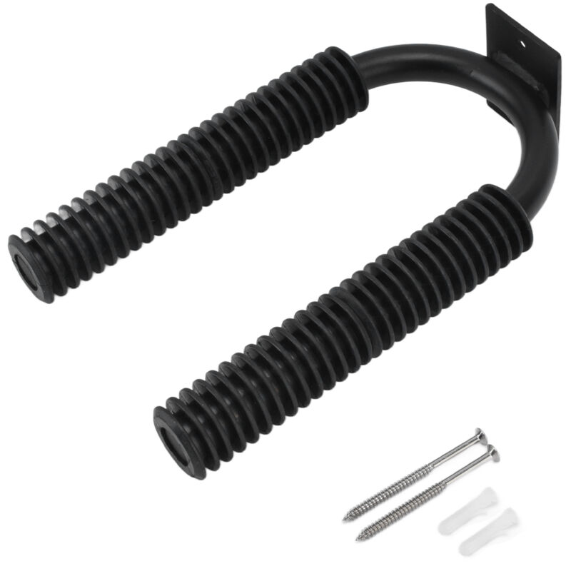 foto del prodotto eosnow supporto per pagaia per kayak montaggio a parete portapacchi da 20 kg installazione semplice montaggio su scheda con viti per garage