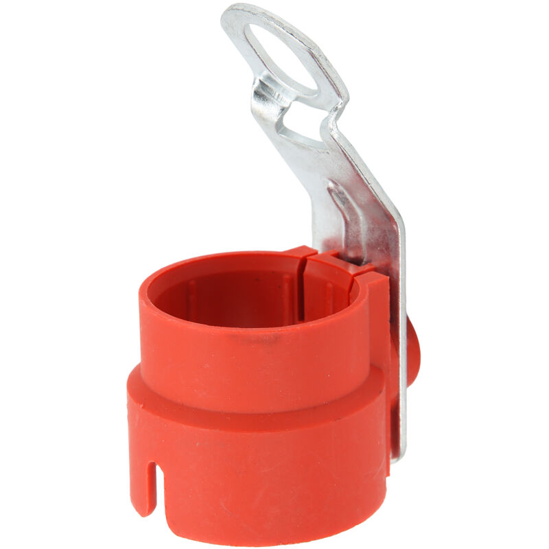 foto del prodotto eosnow supporto per presa per rimorchio accessorio rigido protettivo universale resistente alle intemperie per connettore a 7 13 pin rosso