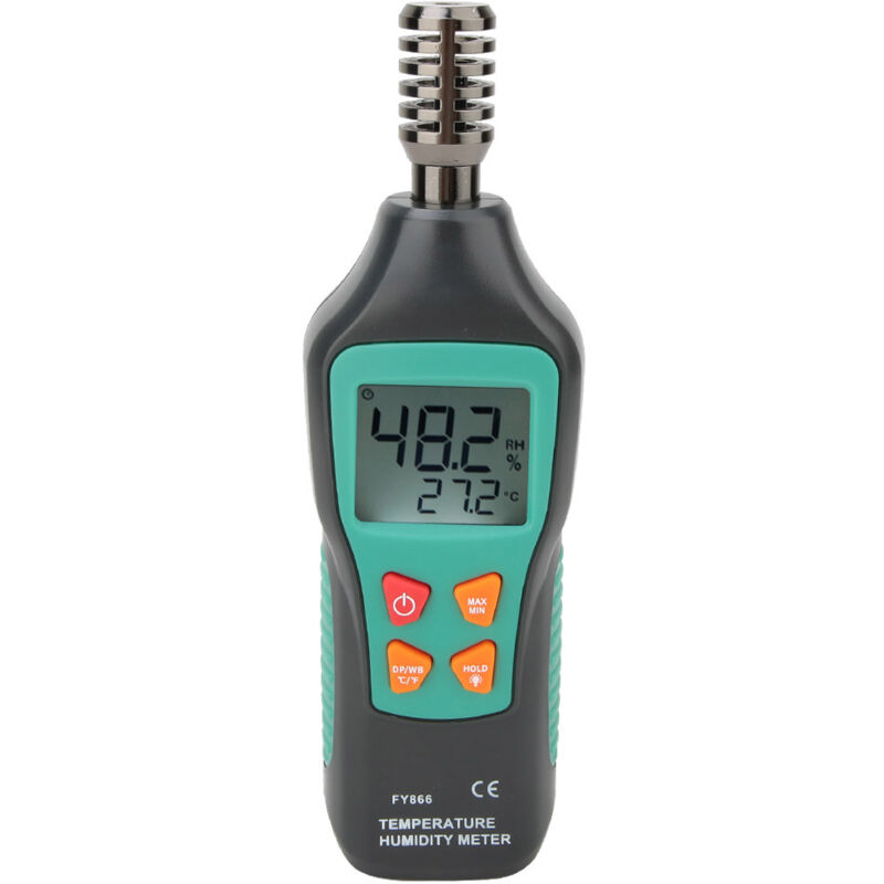 foto del prodotto eosnow termometro digitale, portatile ad alta precisione con retroilluminazione data hold mini professionale per strumenti di misurazione di lavoro