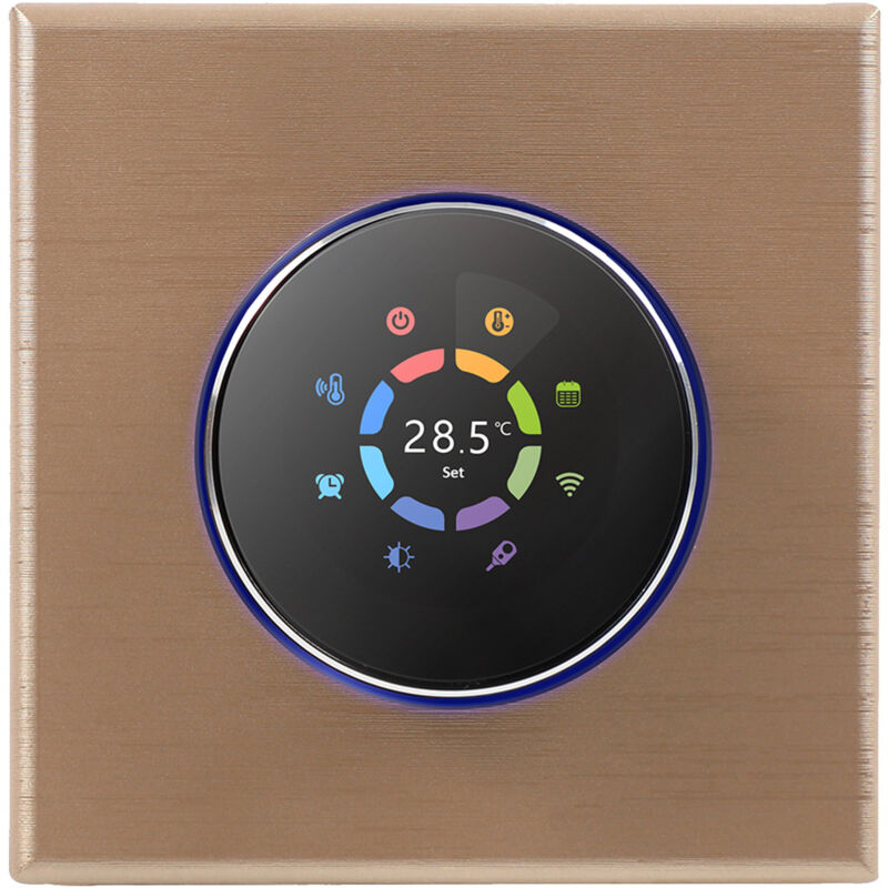 foto del prodotto eosnow termostato intelligente wifi smartmostat temperature controling weekly controllo pullamento app mobile controllo vocale compatibile con