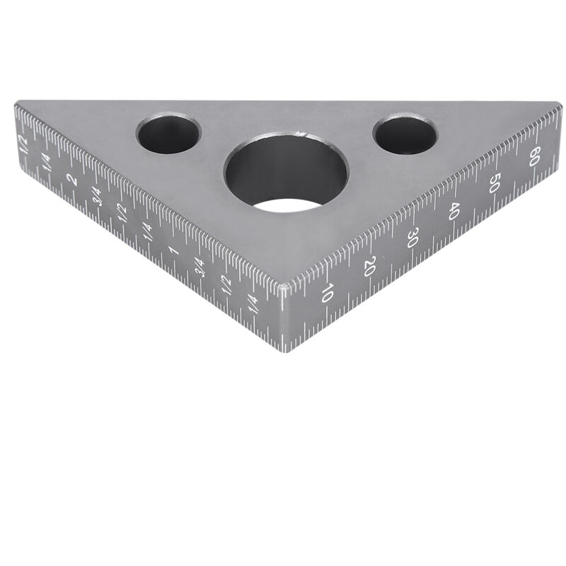 foto del prodotto eosnow triangle ruler alluminio lega 45 90 gradi strumento di lavorazione del manometro ad angolo destro