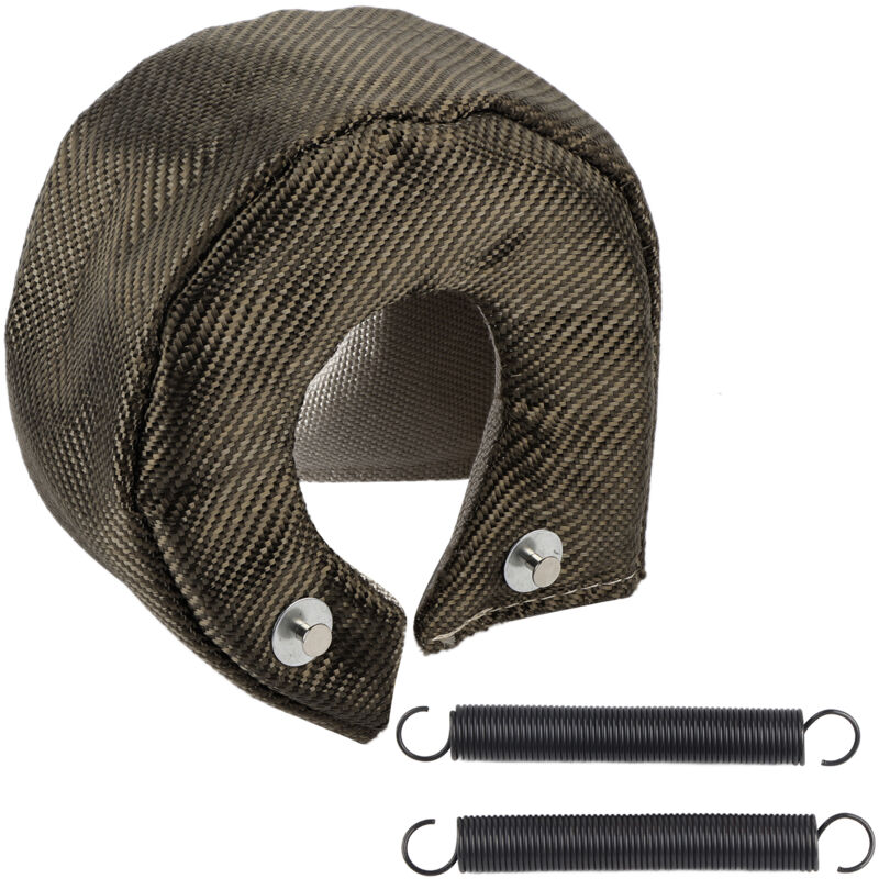 foto del prodotto eosnow turbocharger schermo di calore, copertura in fibra di vetro coperta turbo per veicoli