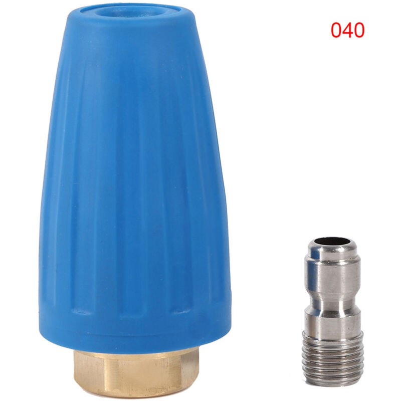 foto del prodotto eosnow ugello turbo spray per idropulitrice ad alta pressione da 1 4 quick connect 3000psi 4.0