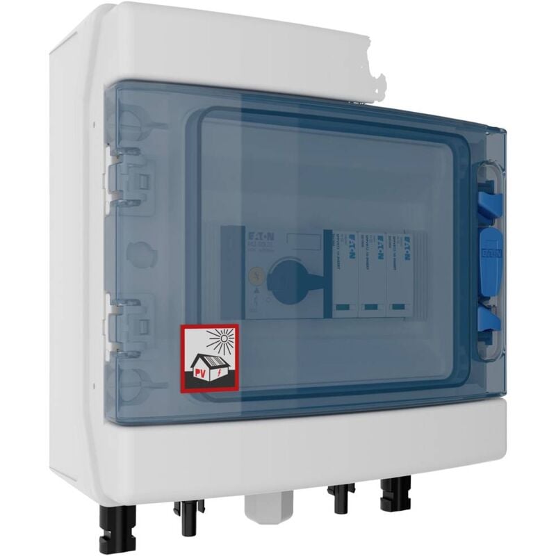 foto del prodotto ep 501984 ika sol20 x11 pkz t2 1 8 mc4 a morsettiera generatore eaton
