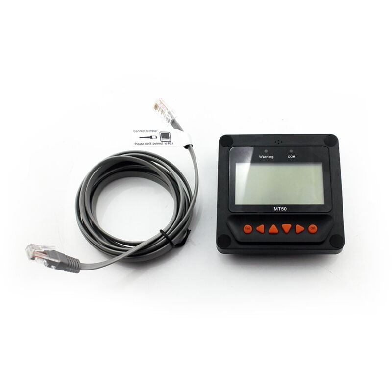 foto del prodotto epever mt50 display telecomando, nero