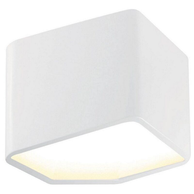 foto del prodotto epikasa faretto space, metallo, bianco, 9,5x16,4x14,2 cm
